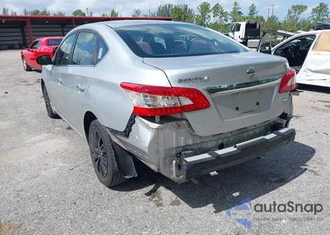 2015 Nissan Sentra S z USA, uszkodzony, nr VIN 3N1AB7AP1FY315541